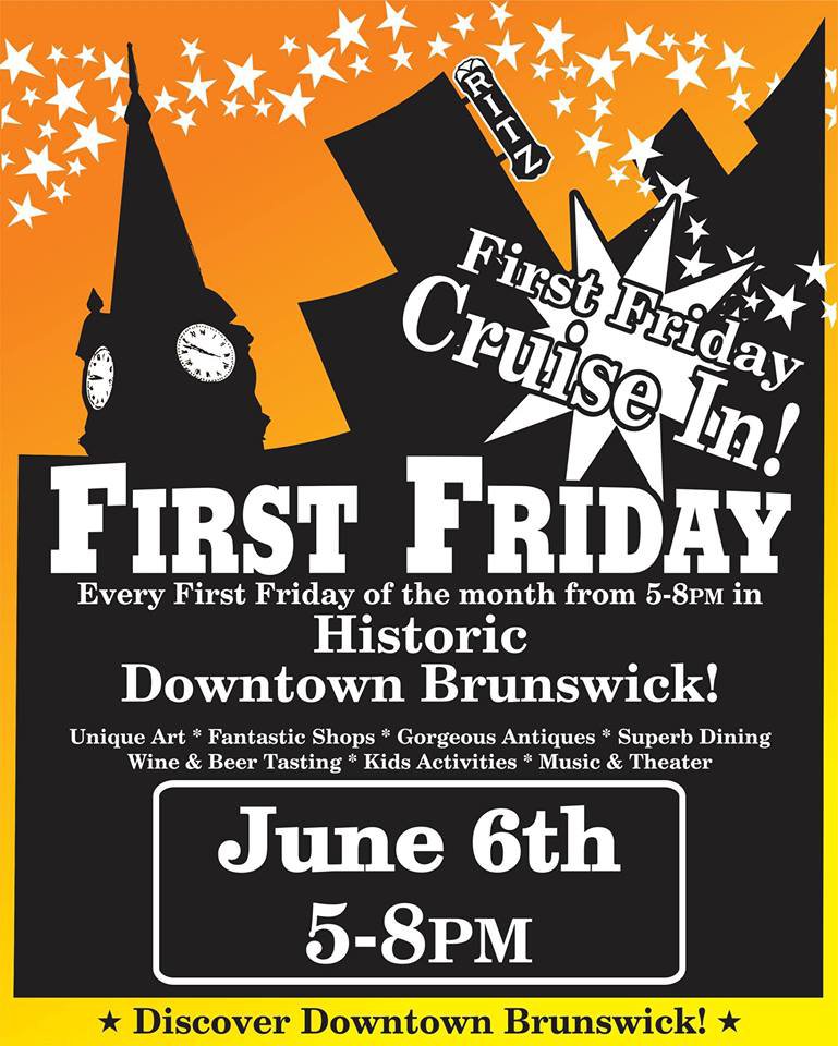 First Friday In Historic Downtown Brunswick